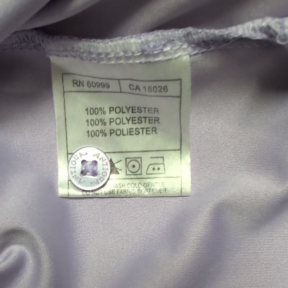 Antigua Light Purple Embroidered Arrowhead Country Club Logo Polo Size L - Picture 5 of 5